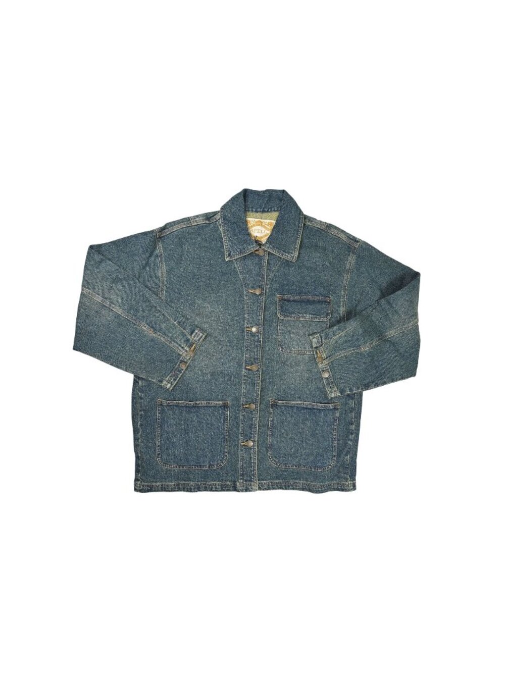 SPELL Drew Denim Jacket in Dirty Indigo